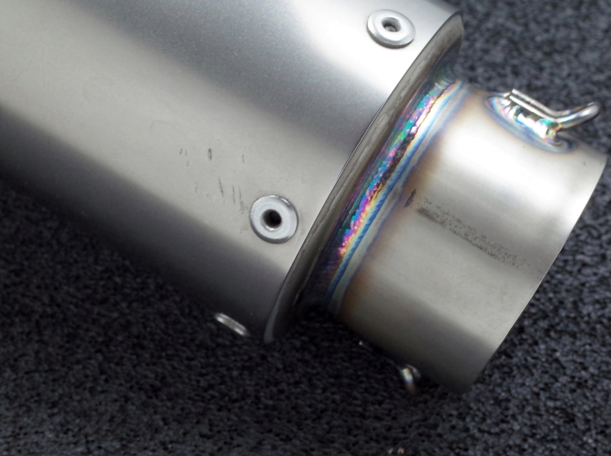 シングルていおーです。 アサヒナレーシング EXTEC GP Formula マフラー サイレンサー 汎用