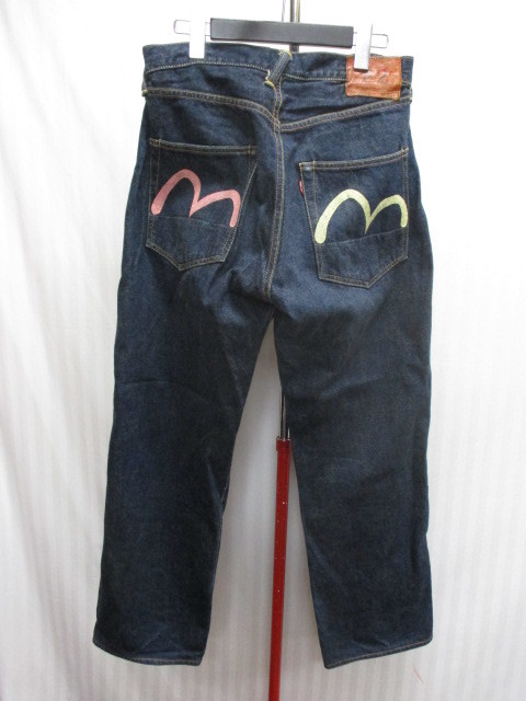 【新品，格安】 EVISU エヴィス 2502 No2 ヴィンテージジーンズ メンズW32 赤耳デニムパンツ 濃色 ヴィンテージデニムジーンズ Gパン 03171(W32)｜売買されたオークション情報、yahooの商品情報をアーカイブ公開 - 男性用