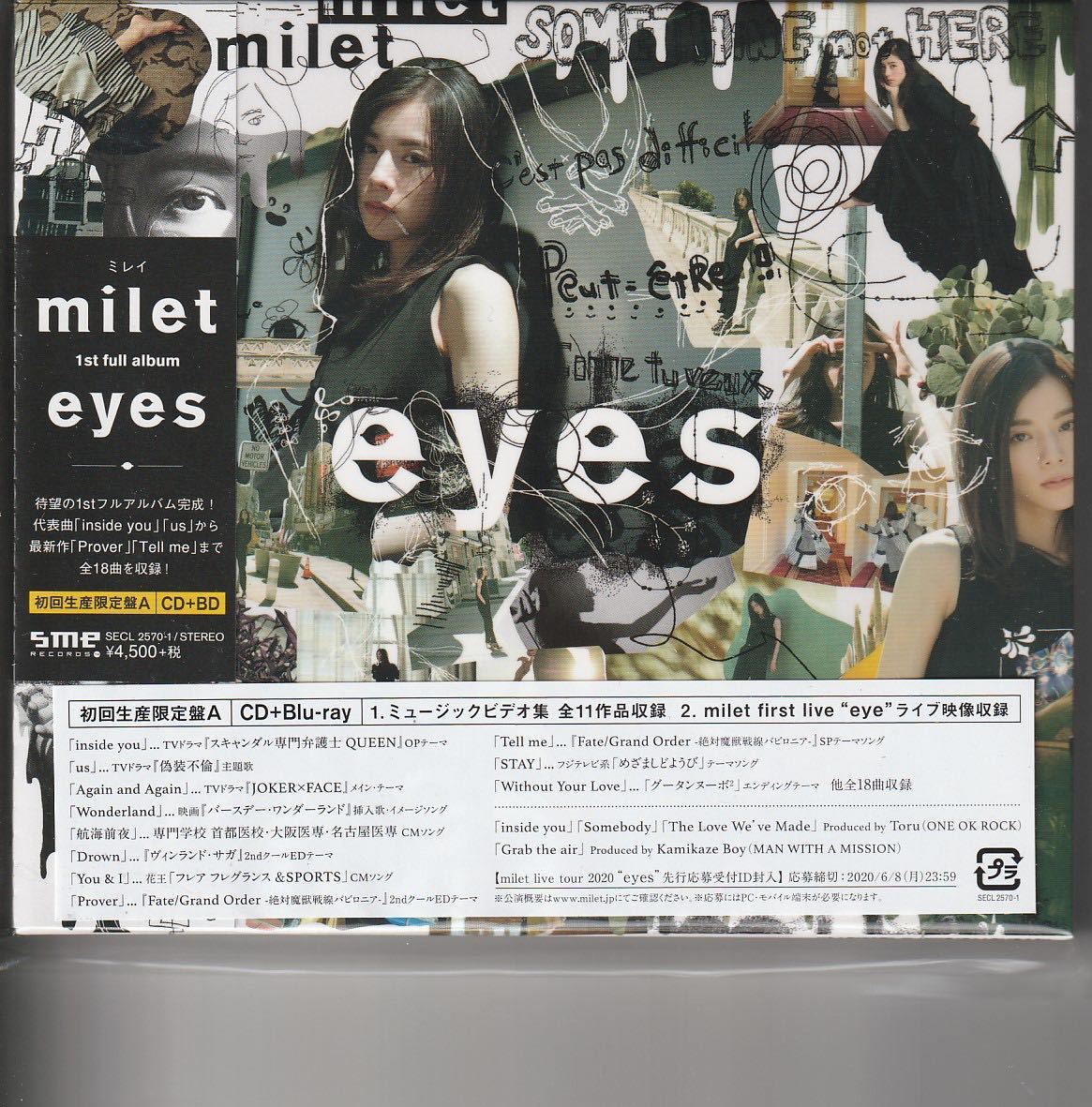 【得価，本物保証】 初回盤Blu-ray付 milet eyes ミレイ US(み)｜売買されたオークション情報、yahooの商品情報をアーカイブ公開 - オークファン ま行
