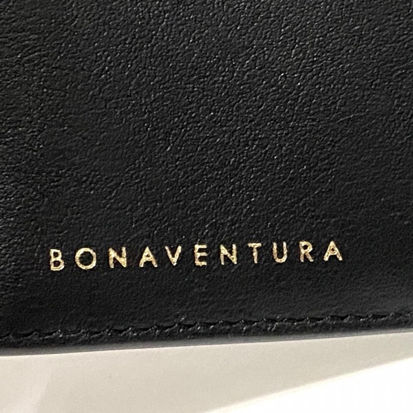 ボナベンチュラ BONAVENTURA 3つ折り財布 - レザー カーキ 美品 財布