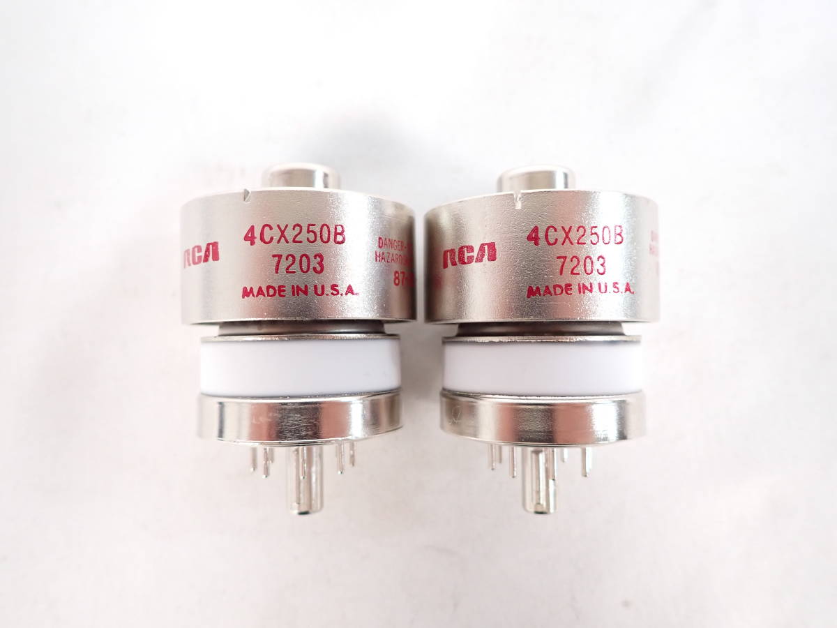 EIMAC RCA アイマック 真空管 電子管 4点まとめ 7203 4CX250B 箱付き