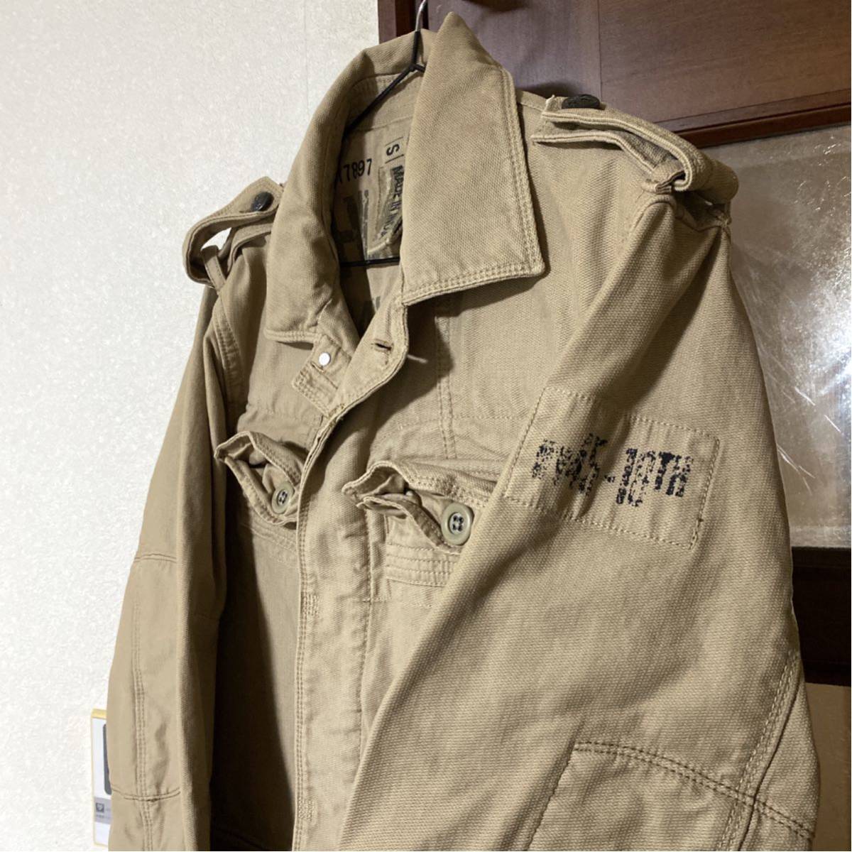 GAP M-51 M-65 ミリタリージャケット ベージュ ダック地フィールド 