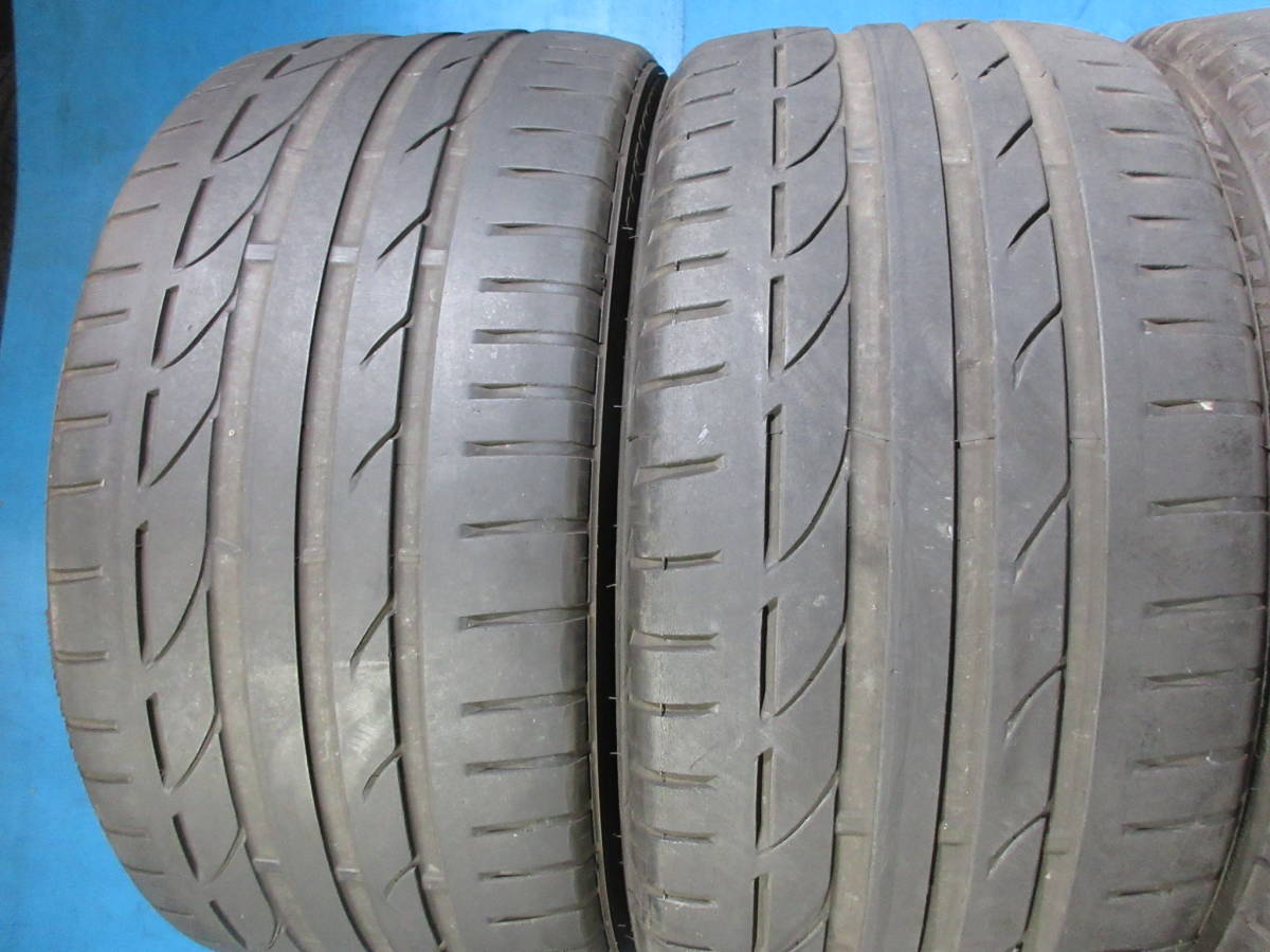 BRIDGESTONE POTENZA S001 255/35R19 4本 №9840F 室内保管 オンロード