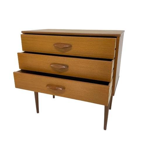 3段 チェスト 北欧風 サイドチェスト ブラウン wood W67.5×D37×H69 国内セレクト 木製 おしゃれ ビンテージ vintage 301007 チェスト 3段 木製 pico 幅30cm ディノス