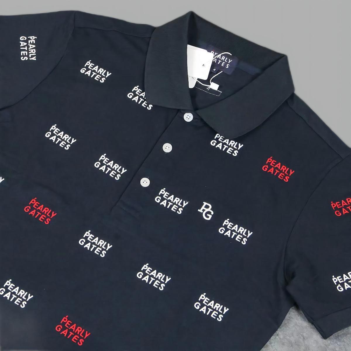 新品 ♪ PEARLY GATES パーリーゲイツ メンズ ゴルフ 半袖ポロシャツ