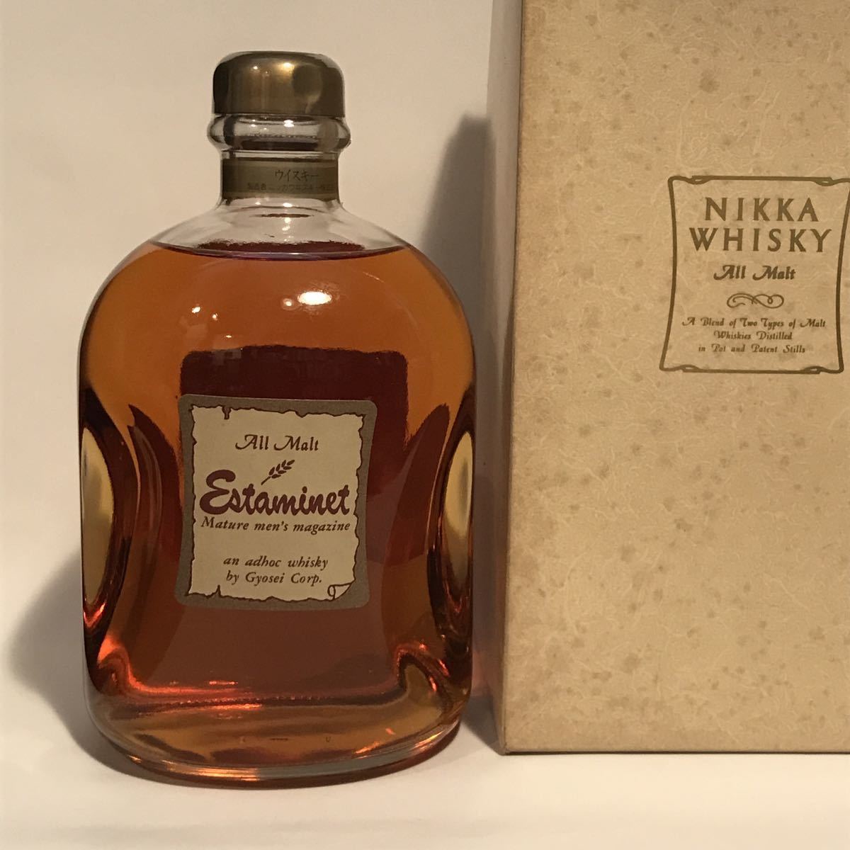 古酒 ニッカウイスキー オールモルト 箱入 NIKKA WHISKY ALL MALT 