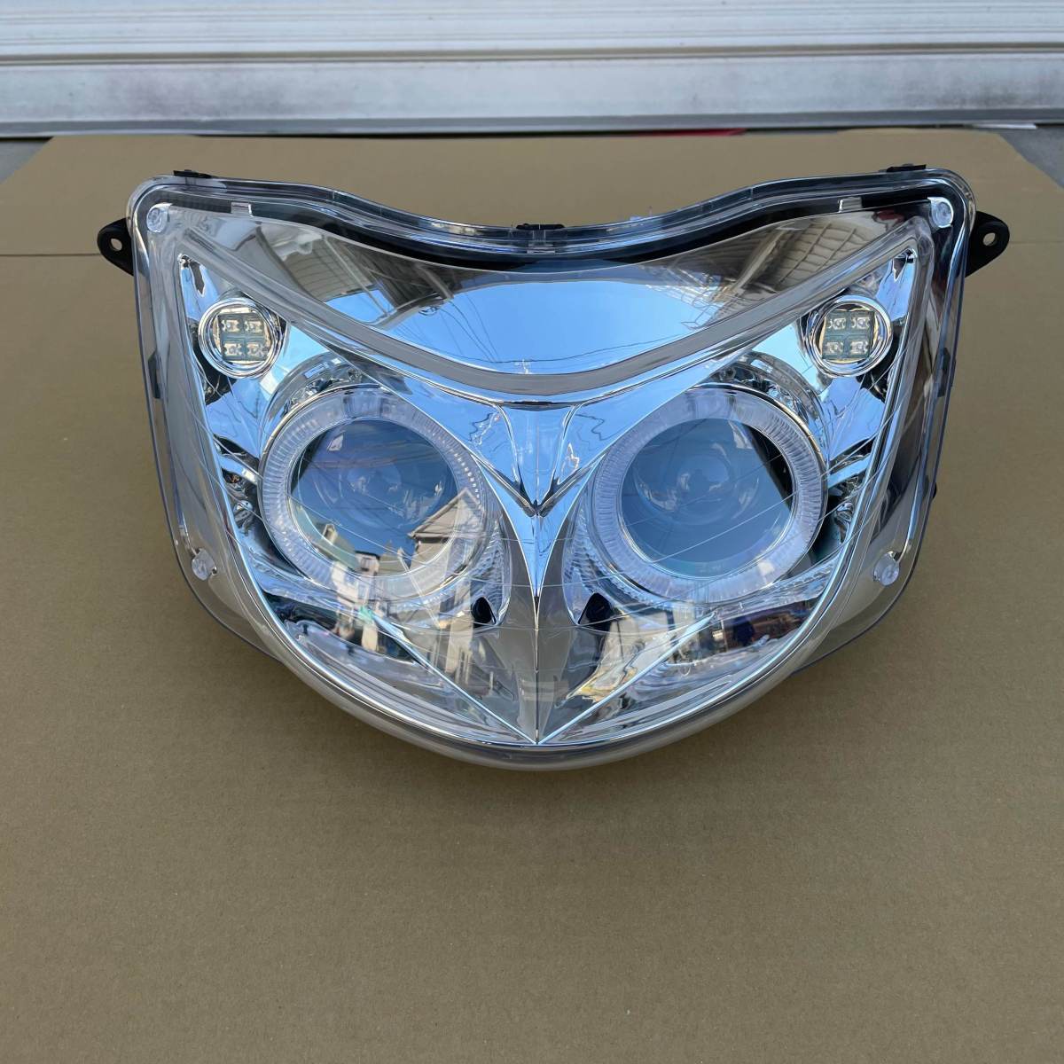 マジェスティ250⁄C SG03J LED ヘッドライト バルブ白⁄青 訳あり品-公式