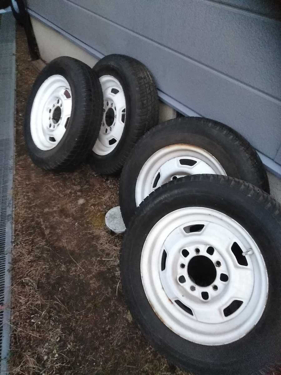 レトロ！ ジムニー SJ30 純正 ホイール タイヤ 4本(純正品)｜売買され  