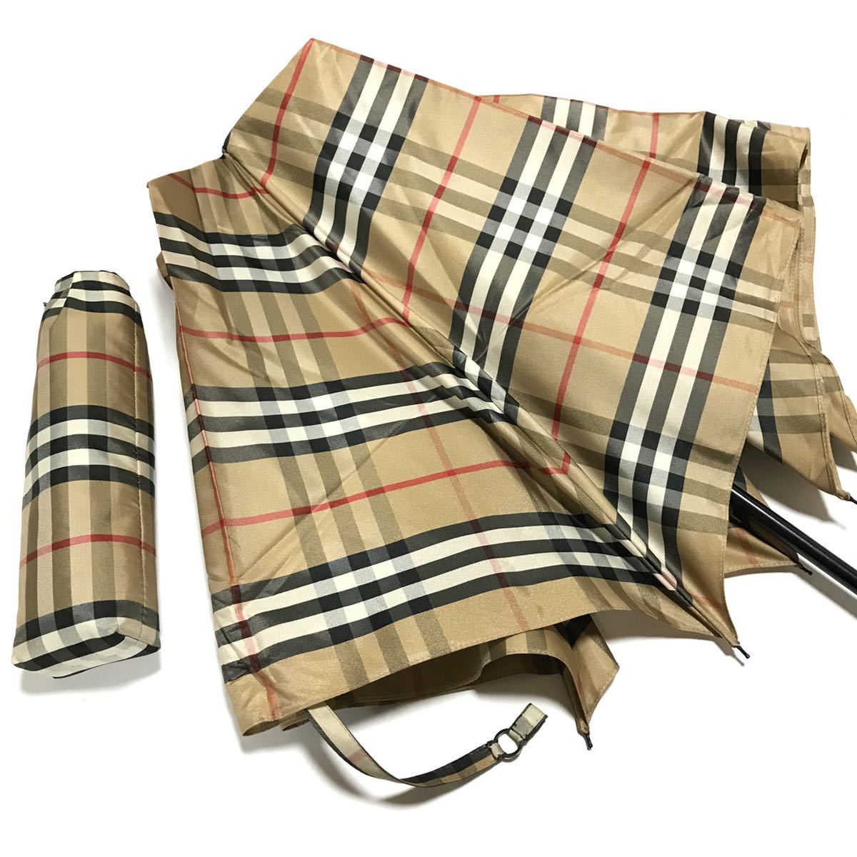 ノバチェック バーバリー BURBERRY - 折りたたみ傘 [バーバリー 希少