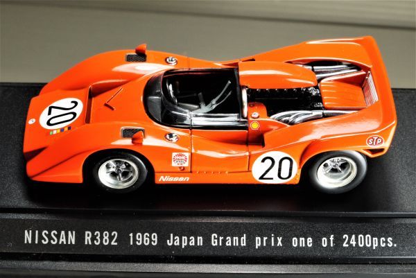 1⁄43 エブロ ニッサン R 382 1969-日本GP 北野 元 R382 エブロ 1⁄