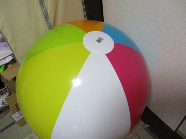 イラスト入りジャンボビーチボール 6パネルカラー １２０cm ビーチボール 売買されたオークション情報 Yahooの商品情報をアーカイブ公開 オークファン Aucfan Com