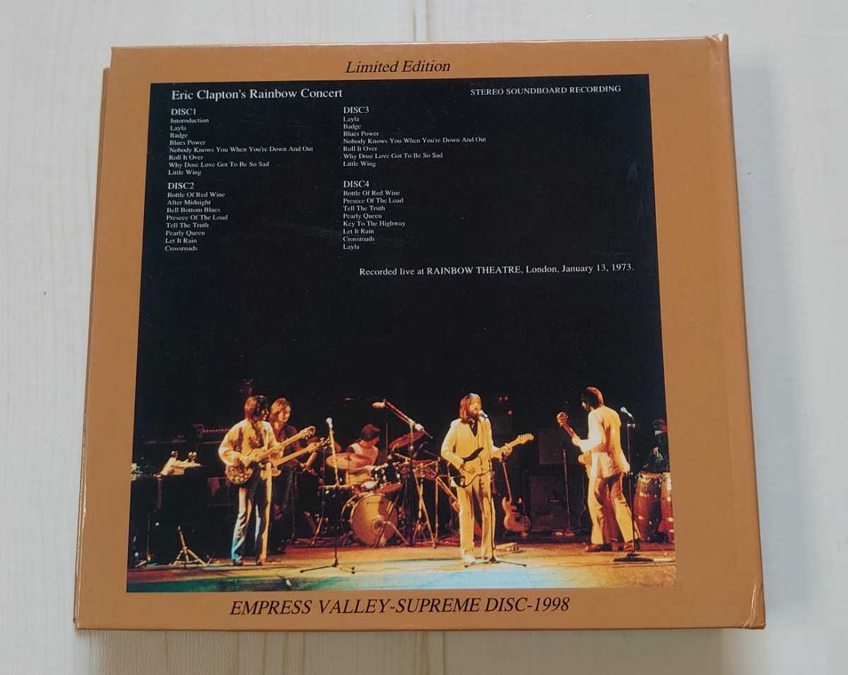 ERIC CLAPTON & PALPITATIONS / 4CD『Eric Clapton