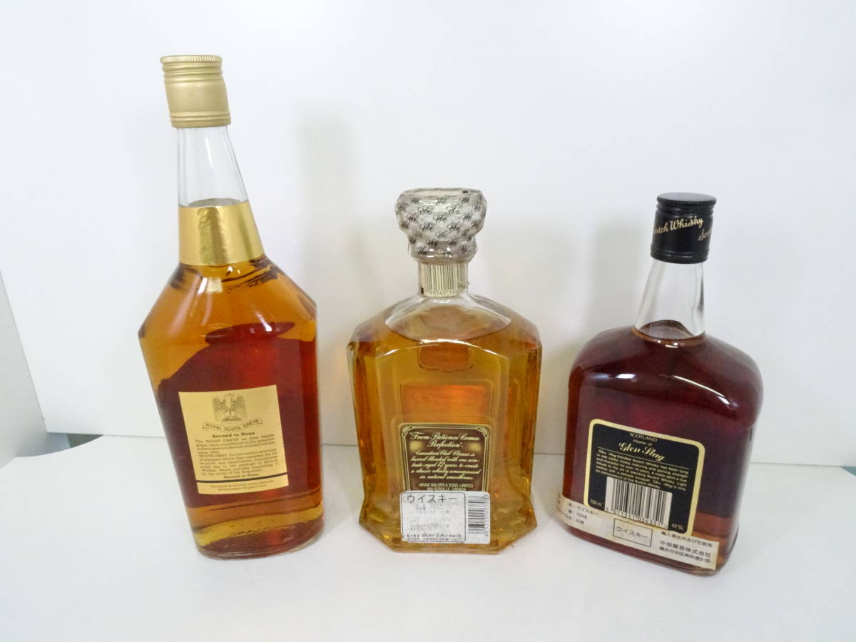 カナディアンウイスキー 3本セット 未開栓 古酒 CANADIAN WHISKY