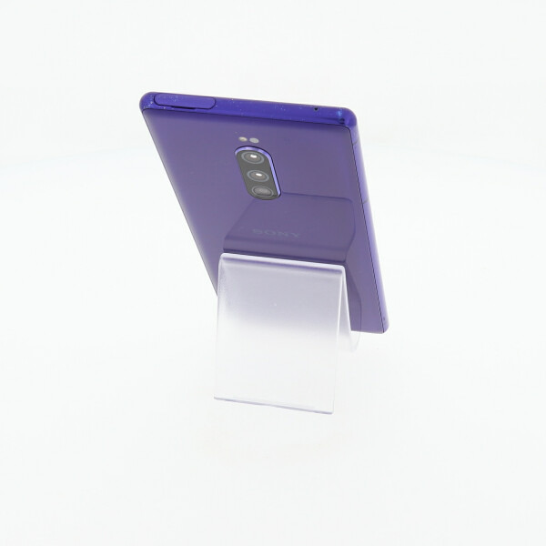 SIMフリー 良品 ドコモ SO-03L Xperia 1 パープル バッテリー判定 80