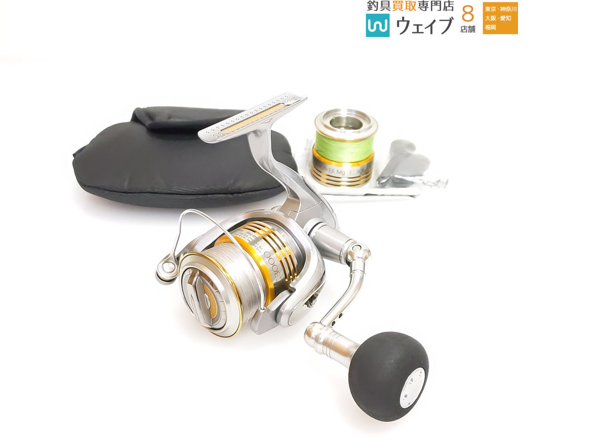 C3000 リール SHIMANO 夢屋ハンドルノブ - | 09ツインパワーMg シマノ