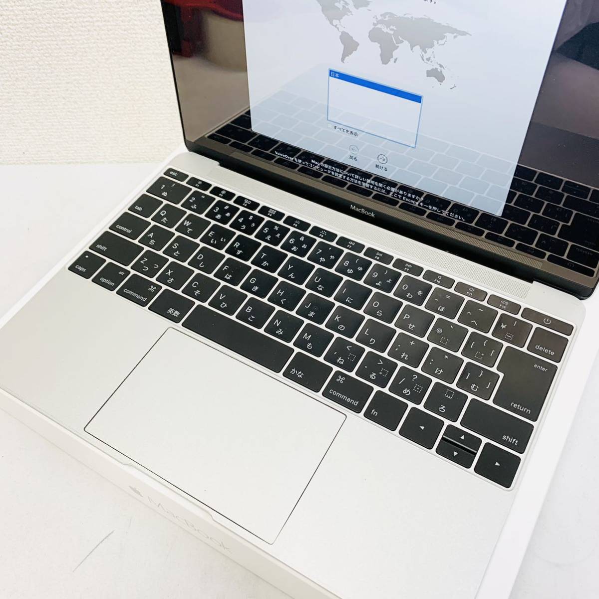 Apple MacBook 12インチ 2015 1.2GHz Core M 8GB 512GB シルバー