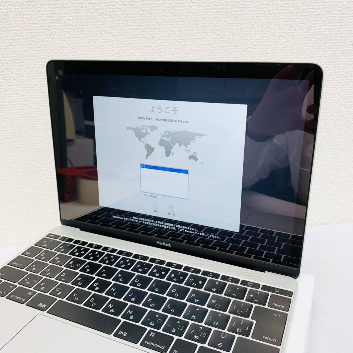 Apple MacBook 12インチ 2015 1.2GHz Core M 8GB 512GB シルバー