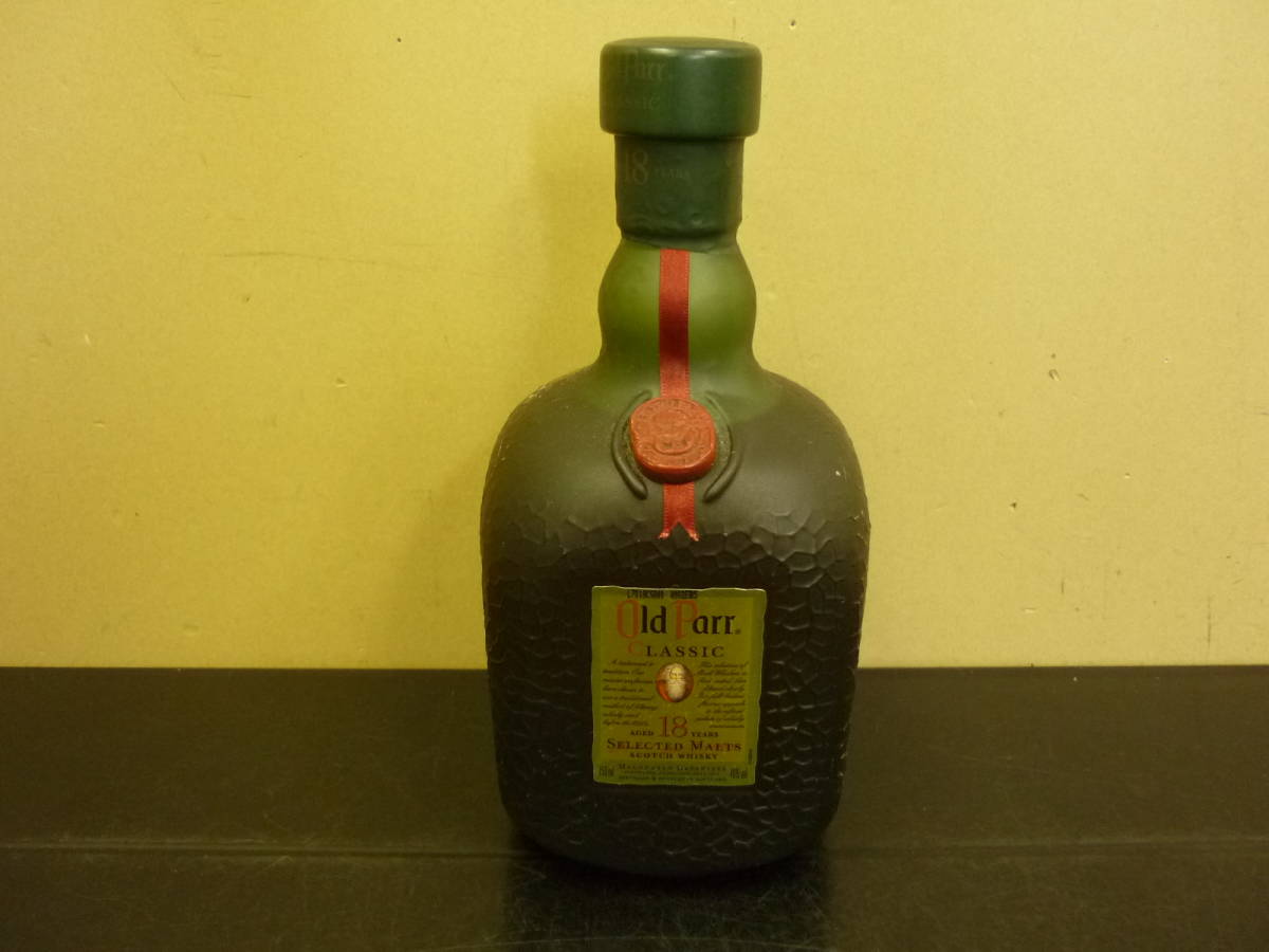 ☆古酒☆Old Parr CLASSIC オールドパー クラシック 18年 SELECTED
