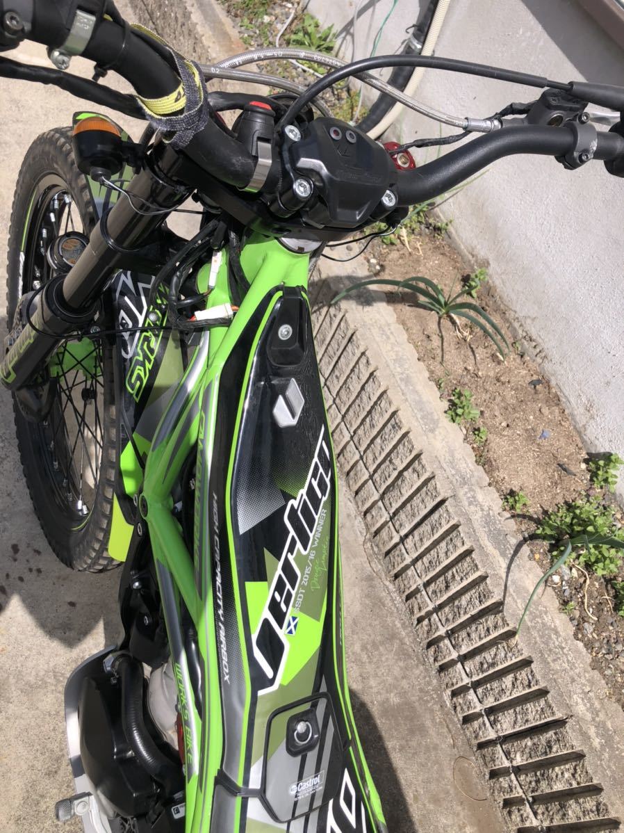 Vertigo Camo Combat 250 17モデル 公道可 車 トライアル ベルティゴ カモ コンバット オートバイ車体 売買されたオークション情報 Yahooの商品情報をアーカイブ公開 オークファン Aucfan Com