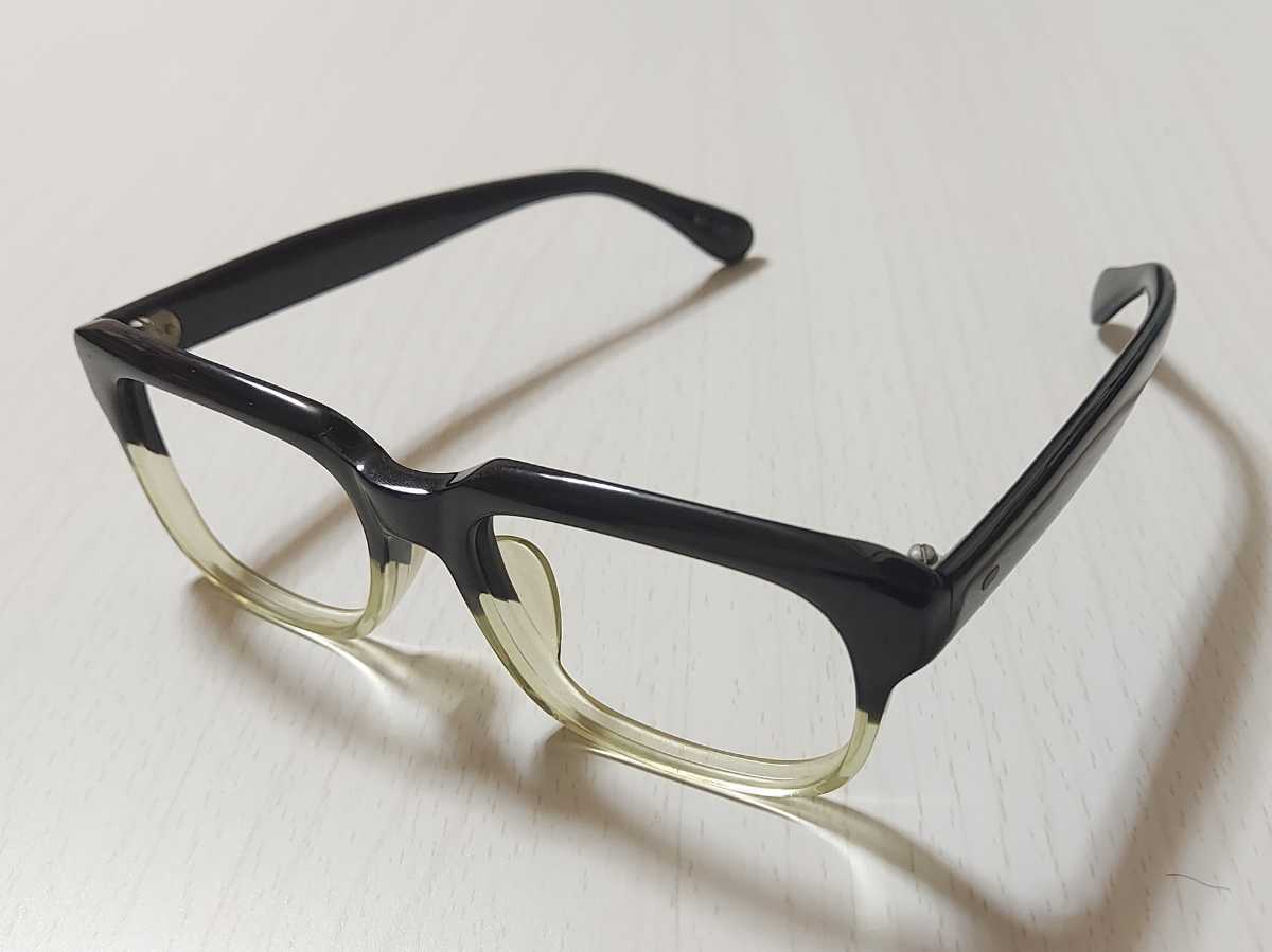 新品 太枠　メガネ　セルフレーム　高級感　オシャレ　上品NO-500
