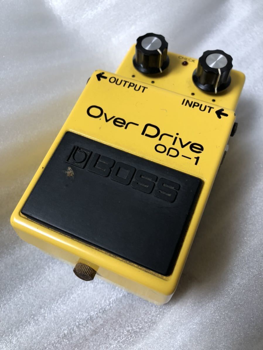 BOSS OD-1 銀ネジ Over Drive オーバードライブ 初期 - OverDrive
