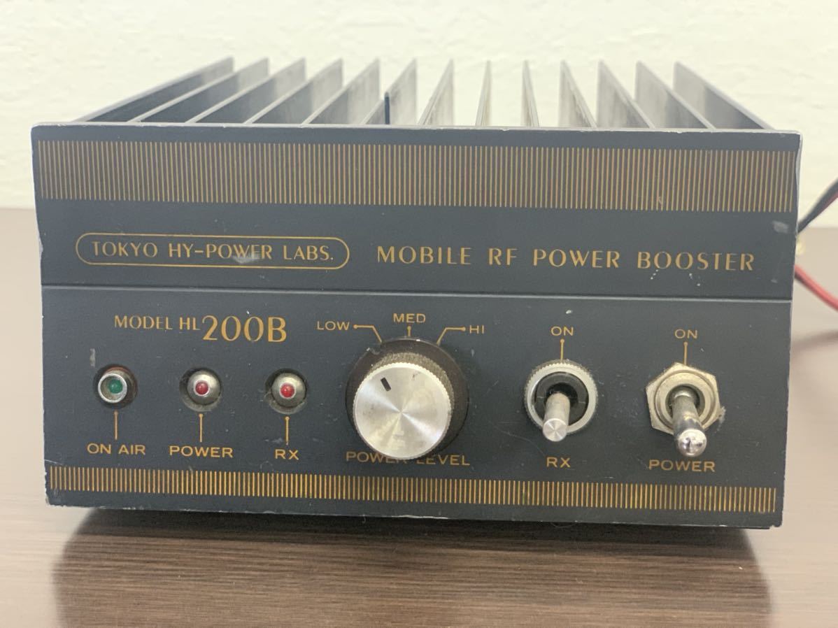 1円 TOKYO HY-POWER HL-200E CB無線 リニアアンプ 東京ハイパワー 1円 TOKYO HY-POWER HL-200E CB無線 リニアアンプ 東京ハイパワー