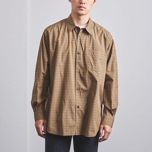 新品，定番 定価2万2000円 FUJITO フジト 日本製 チェック ビッグシルエット シャツ 2 管理番号F420Q484(Mサイズ)｜売買されたオークション情報、yahooの商品情報をアーカイブ公開 - オークファン 男性用