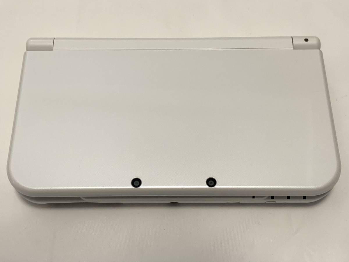 ☆[中古] new 3DSLL newニンテンドー3DS LL パールホワイト 箱・説明書  