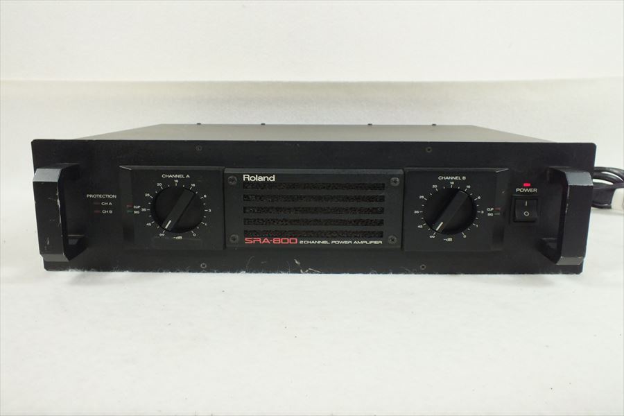 Roland SRA-800 1300 Watt Stereo Power Amp - Evolution Music