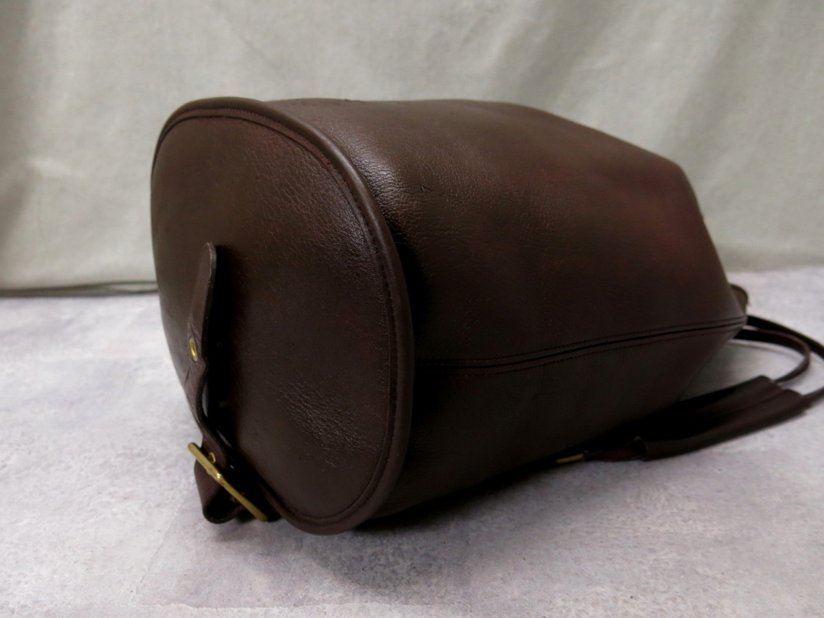 美品○COACH オールド コーチ○メンズ○USA製○高級 カーフ レザー 本