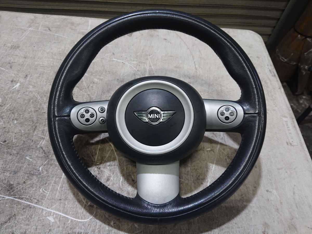 本物保証，大人気 H174 超 ステアリングスイッチ付き ３本スポーク ステアリング ミニクーパーS R53 RE16 R50 RA16 r52 JCW 純正 後期(ミニ用)｜売買されたオークション情報、yahooの商品情報をアーカイブ公開 - オーク ミニ用