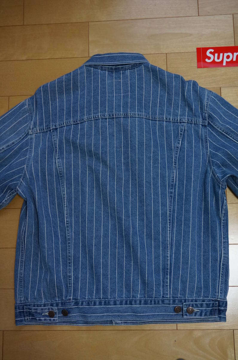 supreme Levi's シュプリーム リーバイス Pinstripe Trucker Jacket