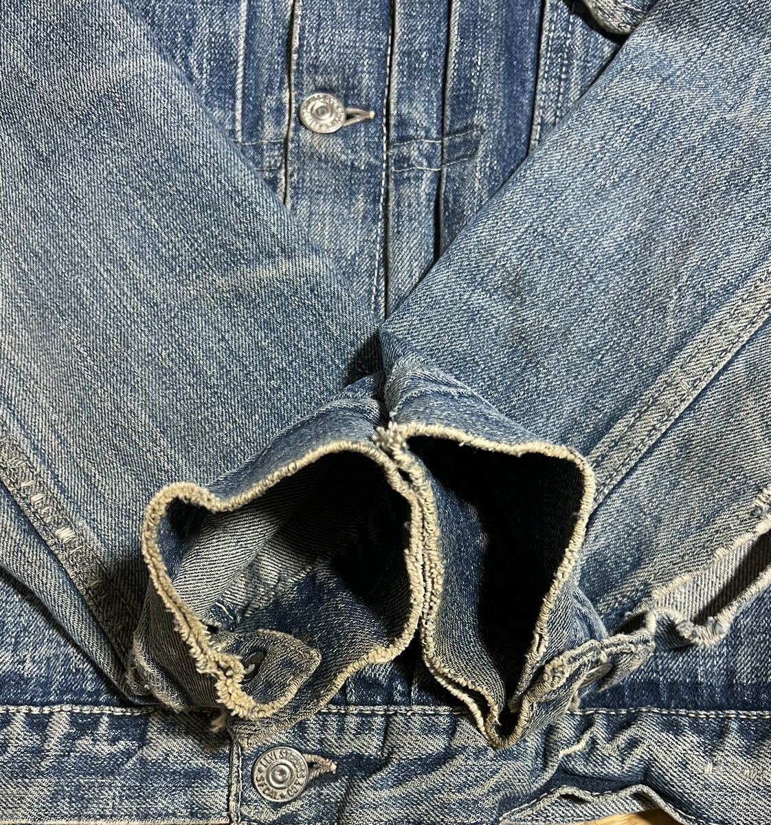 大きめ 40s Levis506XX 1st 実寸42~44 オールイエロー 大戦前? 46