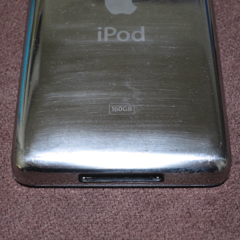 Apple iPod Classic 160GB ブラック(動作未確認) Apple iPod Classic