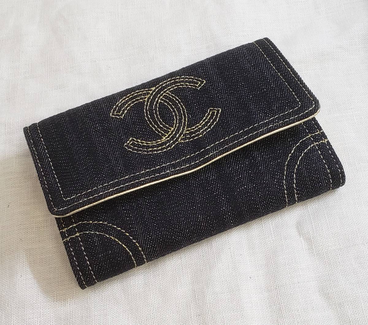 新作登場，100%新品 品 チャネル 財布 デニム CHANEL(女性用財布)｜売買されたオークション情報、yahooの商品情報をアーカイブ公開 - オークファン 服飾小物