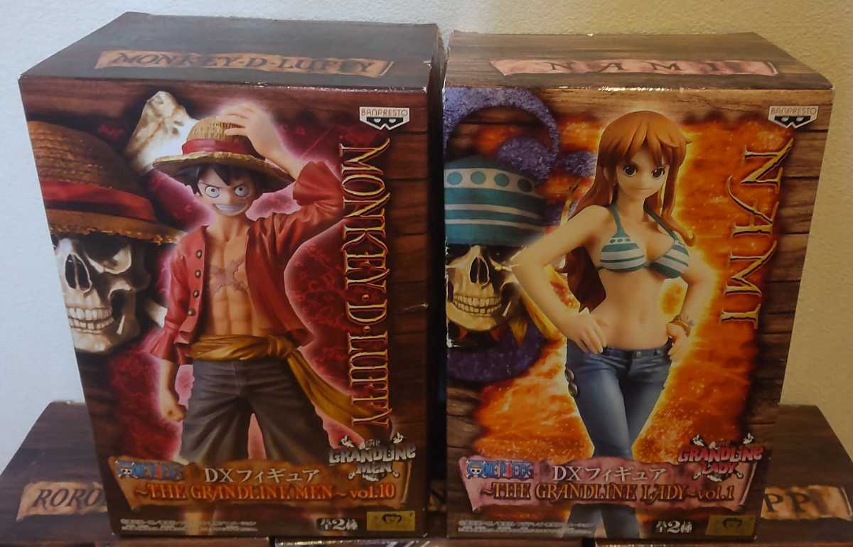 ワンピース DXフィギュア THE GRANDLINE MEN ルフィ、ゾロ、ナミ 
