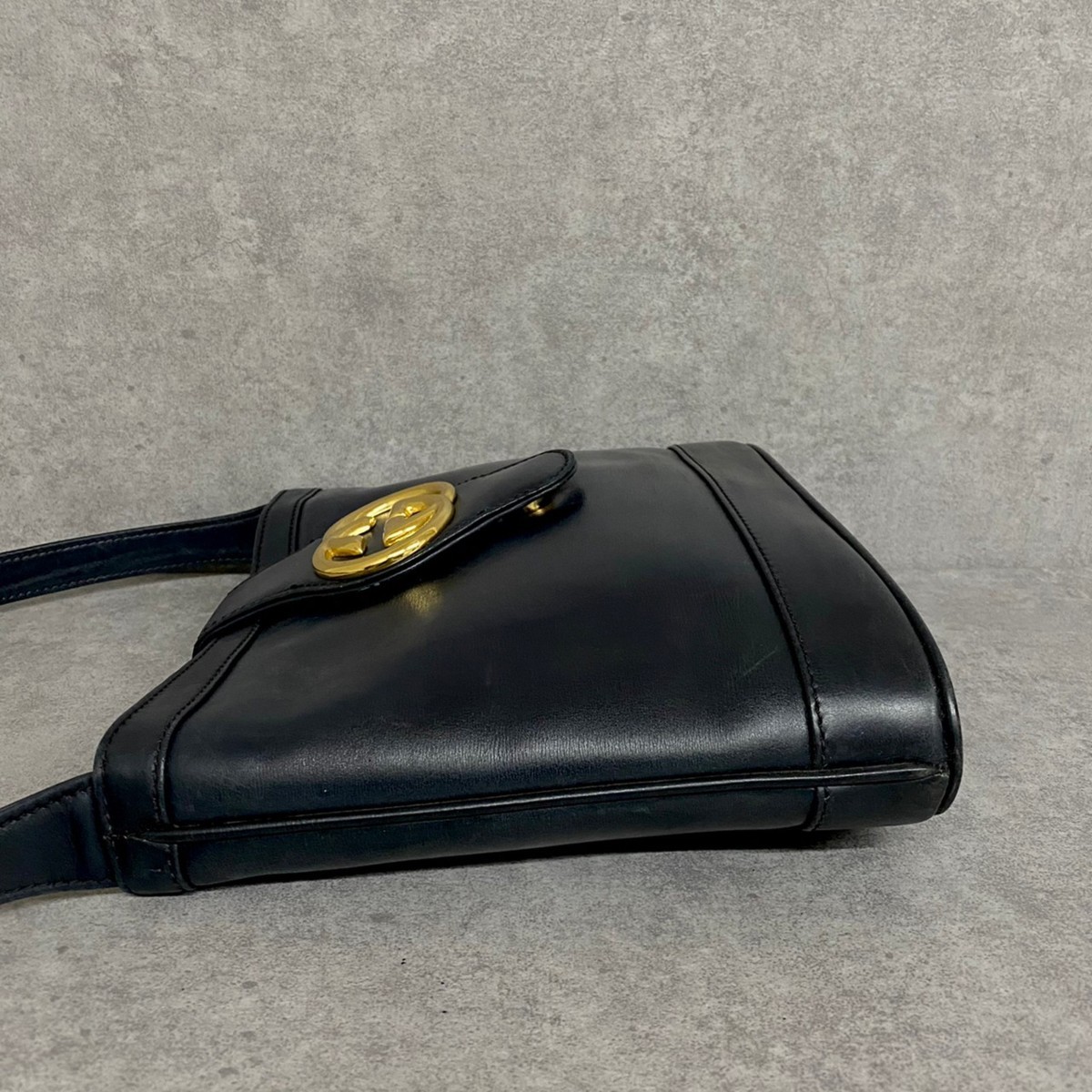 1円 GUCCI グッチ オールドグッチ ヴィンテージ インターロッキングG