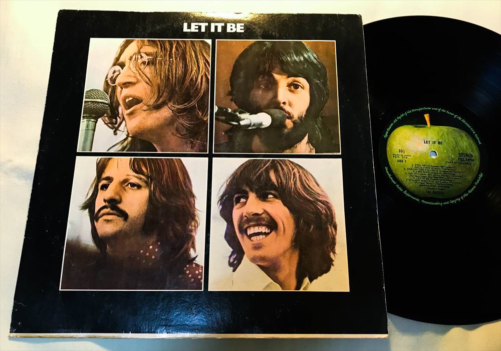 The Beatles - It Let Be ⁄ インド盤 真空管カット Rubber So it Yahoo