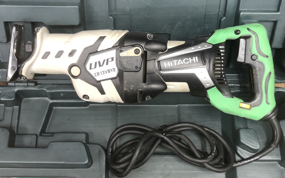 動作品□HITACHI セーバソー セーバーソー CR13VBY2 UVP搭載 日立工機 