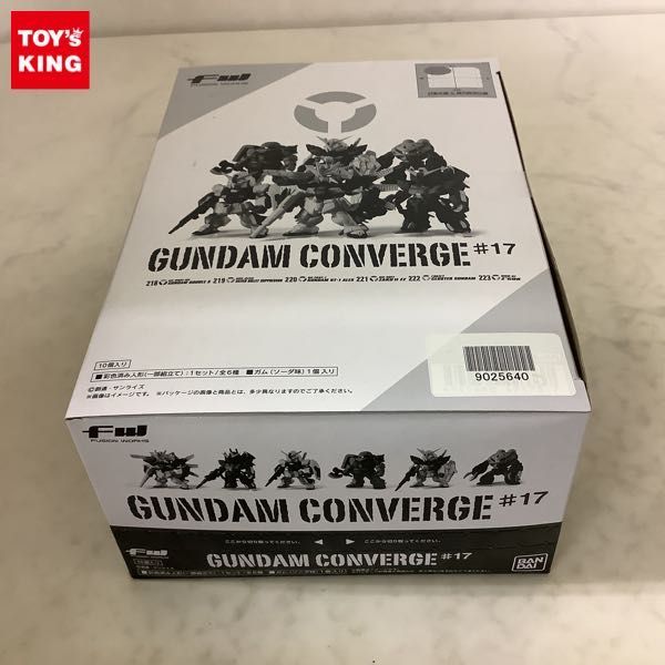 1円 バンダイ FW GUNDAM CONVERGE ＃17 1BOX(フィギュア)｜売買されたオークション情報、yahooの商品情報をアーカイブ公開 - オークファン その他