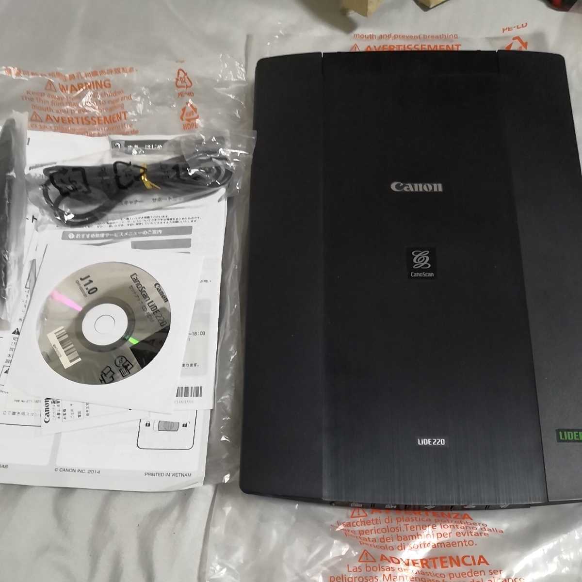 Canon キャノン Canoscan Lide220 カラーイメージスキャナー 通電確認