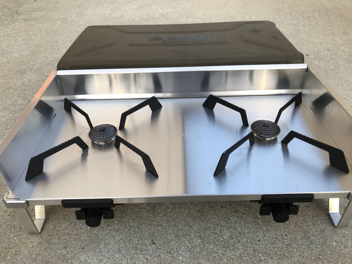 SOTO ソト レギュレーター 2バーナー ST-526 ケース付き グリッド GRID 