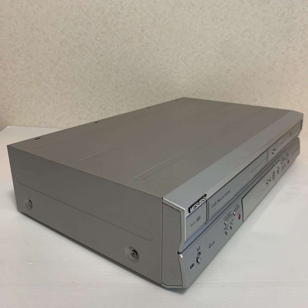 三菱 DVR-S300 VHS DVDレコーダー ダビング機能搭載機 ビデオデッキ