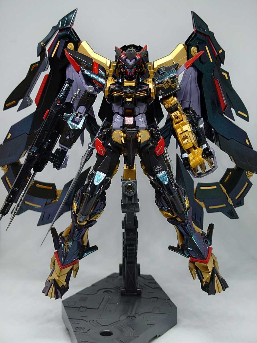 ガンプラ完成品 塗装済 Rg 1 144 ガンダムアストレイ ゴールドフレーム天ミナ 機動戦士ガンダムseed 売買されたオークション情報 Yahooの商品情報をアーカイブ公開 オークファン Aucfan Com