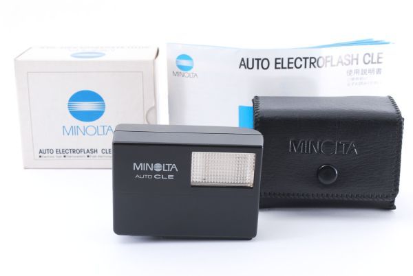 正規品，得価 MK03432 MINOLTA ミノルタ AUTO ELECTROFLASH CLE 元箱 フラッシュ ストロボ(コニカミノルタ用)｜売買されたオークション情報、yahooの商品情報をアーカイブ公開 - オークファン コニカミノルタ用