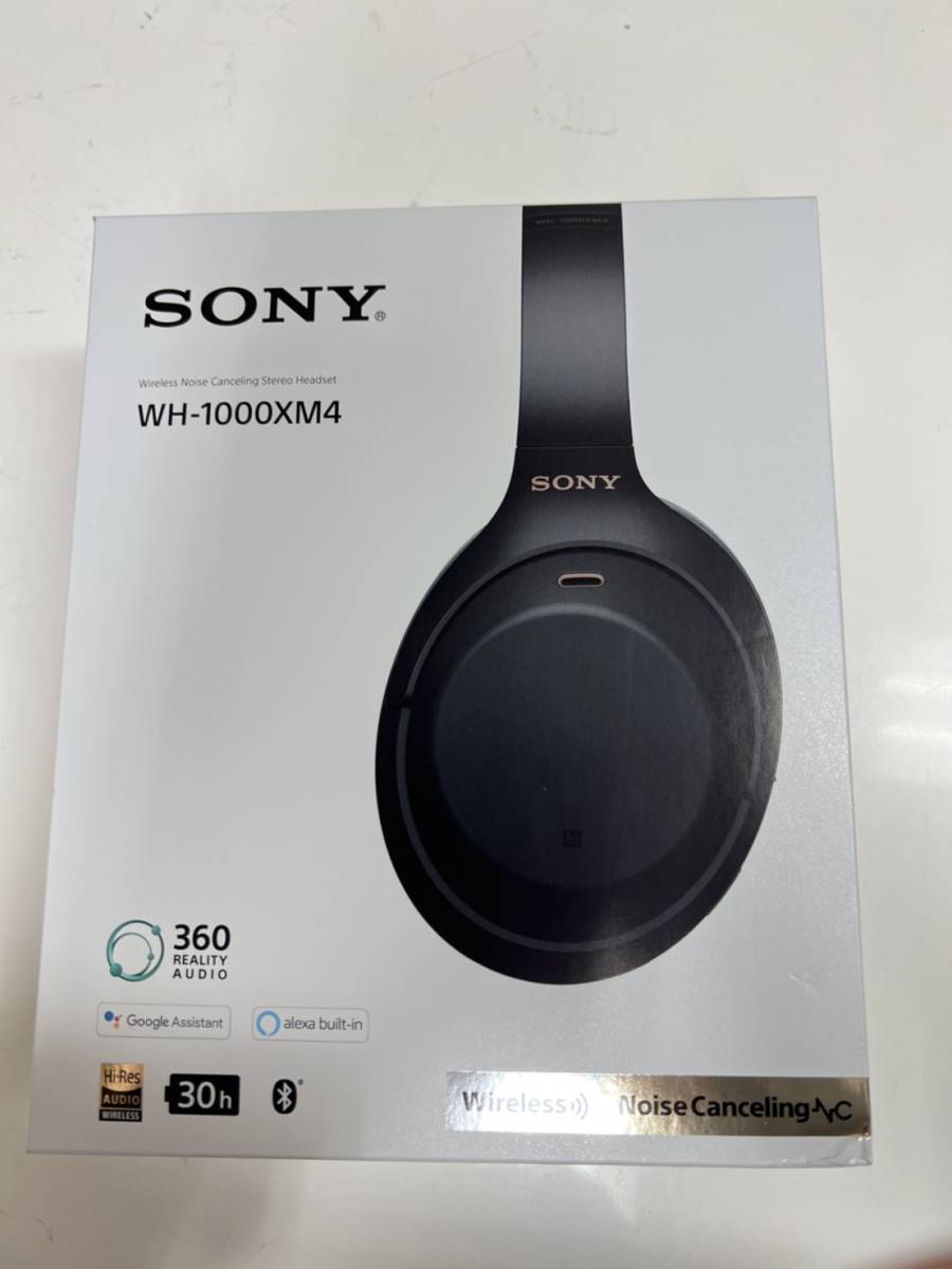 動作確認済み ソニー SONY WH-1000XM4B BLACK ワイヤレスヘッドホン 2 WH-1000XM4 SONY ブラック sony ワイヤレスヘッドホン Наушники