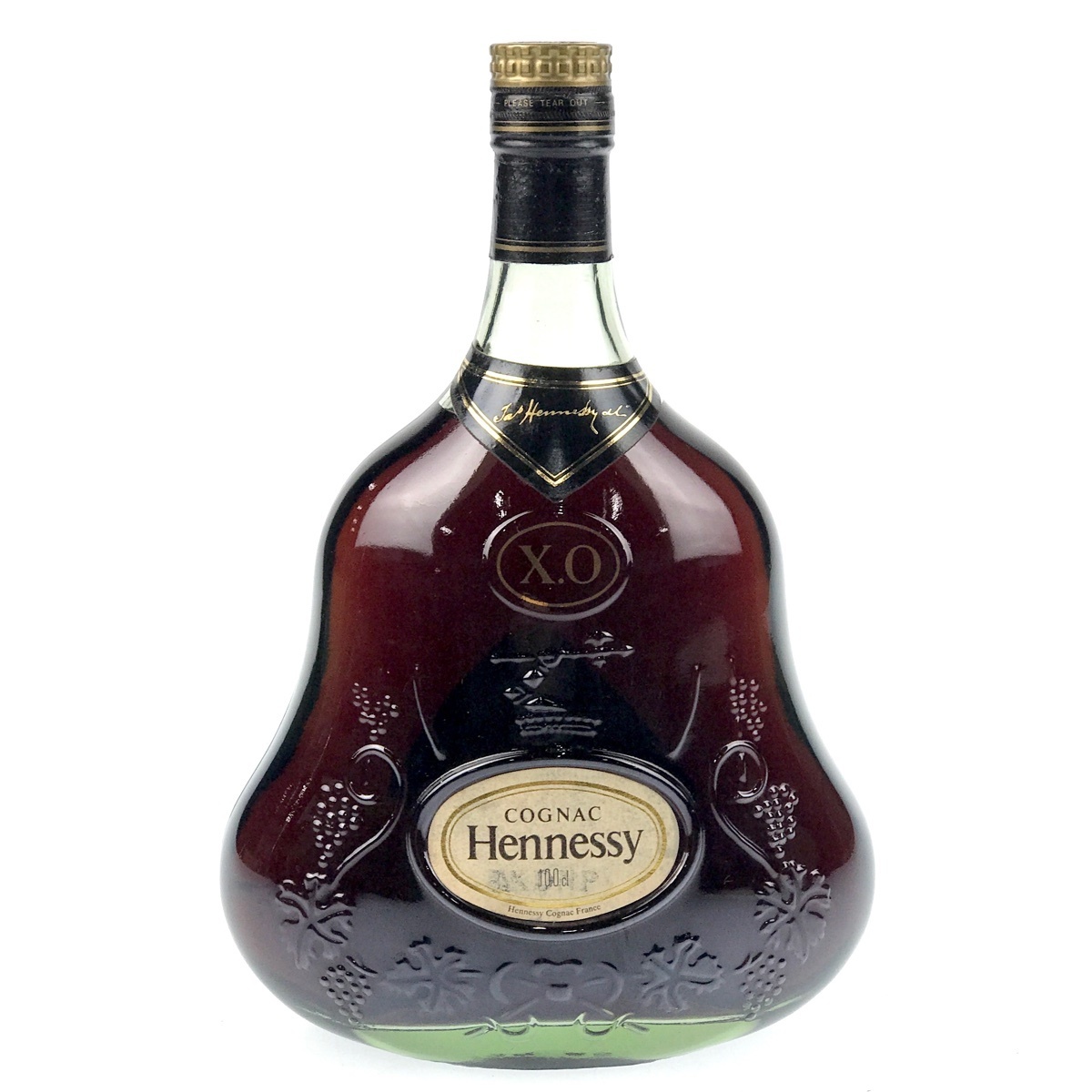 ヘネシー Hennessy XO 金キャップ グリーンボトル 1000ml ブランデー