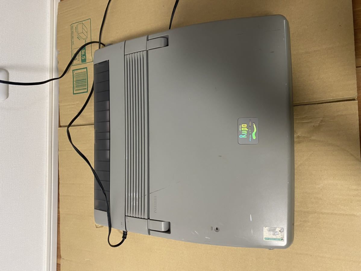 TOSHIBA 東芝 ワープロ RUPO JW06P 楽天市場】【中古】東芝 ワープロ