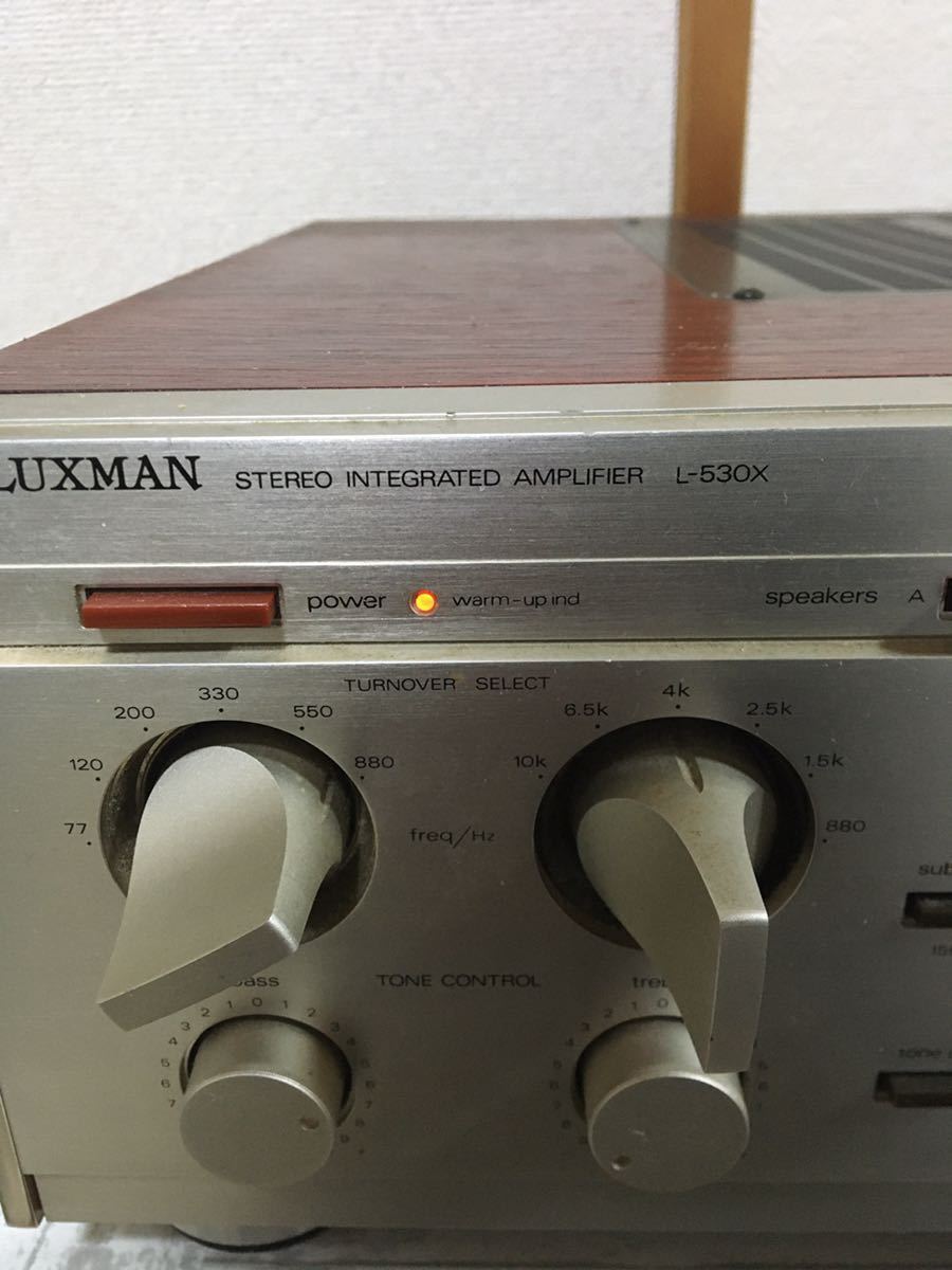 オーディオ機器 ラックスマン LUXMAN L-3通電確認済み