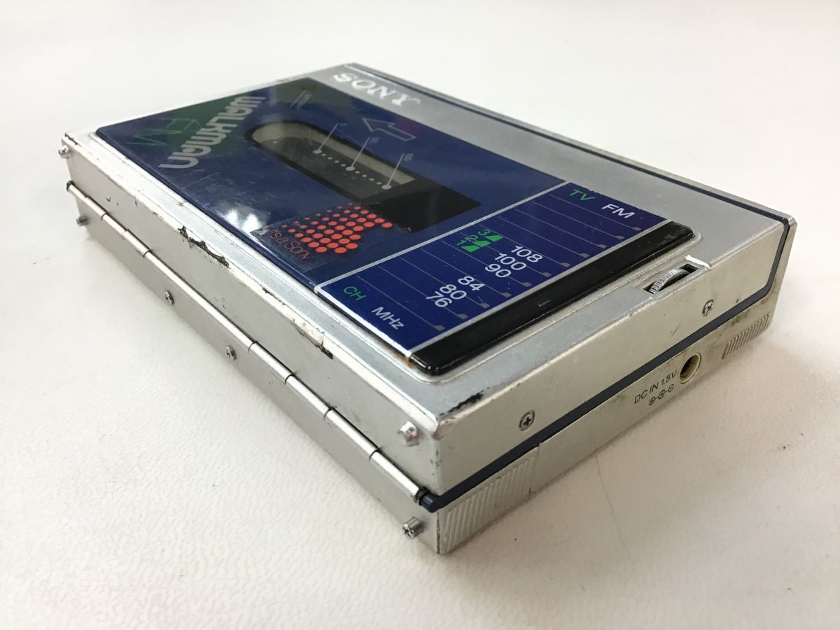 ジャンク】【外観美品】 SONY WM-55 ピンク・専用ケース SONY WALKMAN